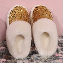 š„ Stylish Soft Wool Lining Slip On House Shoes