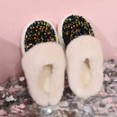 š„ Stylish Soft Wool Lining Slip On House Shoes