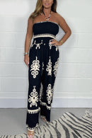 š„10% Off-Limited Timeā³ Aztec Tube Top Suspender Jumpsuit