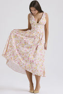 Stylish Floral Print V-Neck Swing Dress🌺Buy 2 Free Shipping