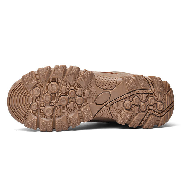 Men's New Solid Color Outdoor Hiking Shoes
