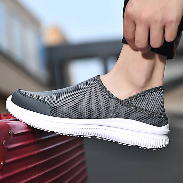 Men's Breathable Mesh Slip On Sneakers