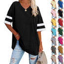 🔥Up to 69% OFF Today🔥Women Summer 2025 Tops 20 Colors Casual V-neck T-shirts