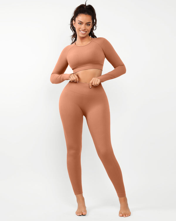 AirWear Long Sleeve & High-Waist Legging Set