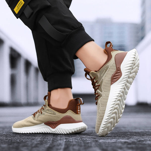 Men's Trendy Casual Breathable Running Sneakers